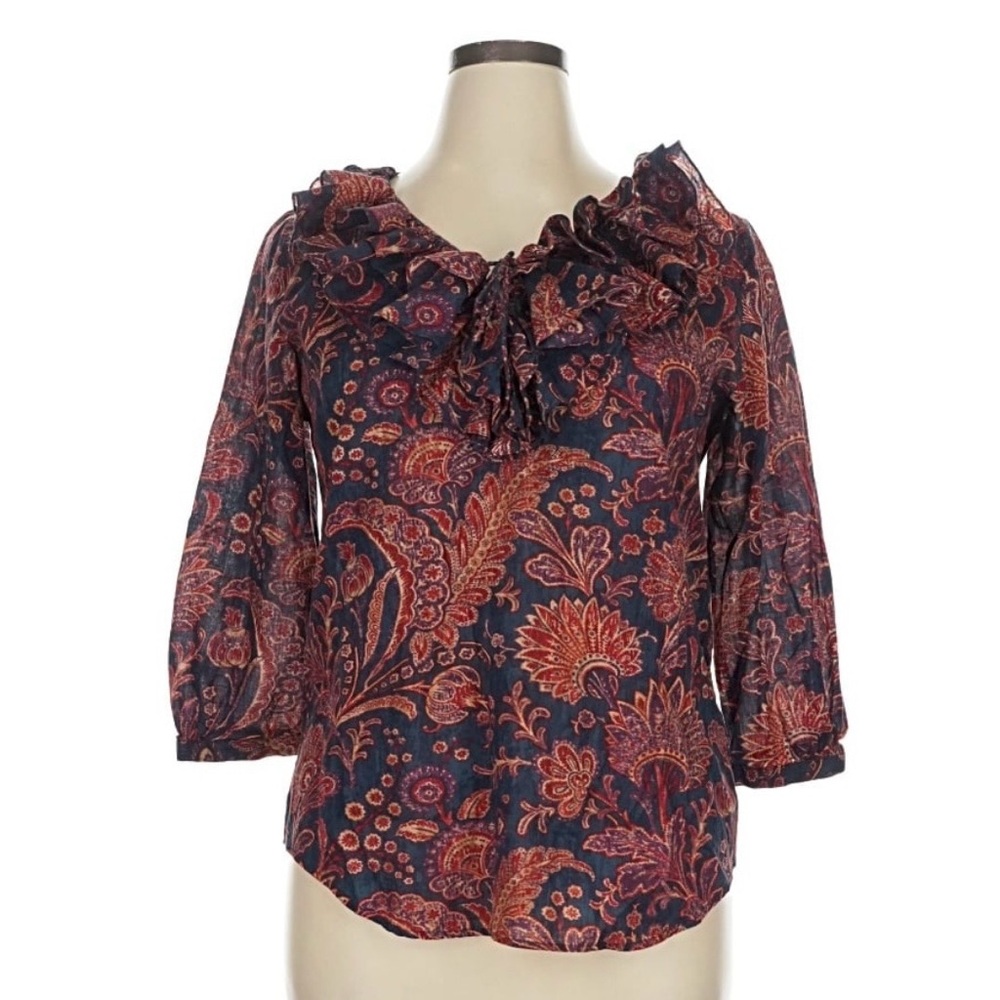 Lauren by Ralph Lauren Paisley Blouse